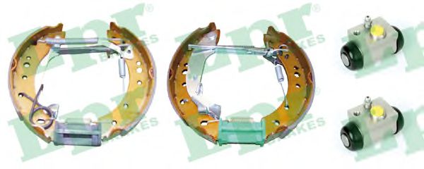 Тормозные колодки барабанные LPR OEK519