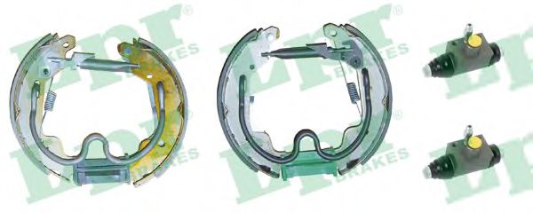 Тормозные колодки барабанные LPR OEK525