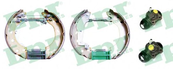 Тормозные колодки барабанные LPR OEK538