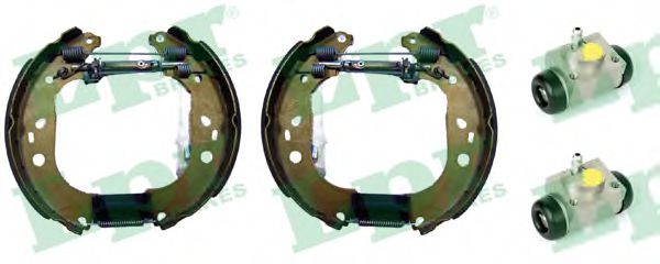 Тормозные колодки барабанные LPR OEK544