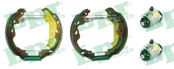 Тормозные колодки барабанные LPR OEK614