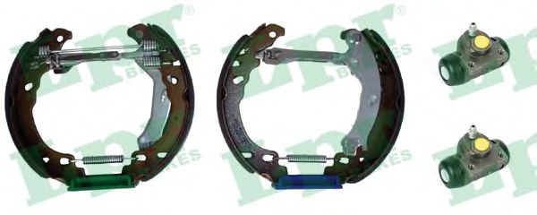 Тормозные колодки барабанные LPR OEK619