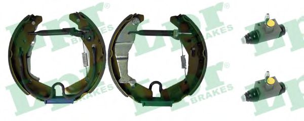 Тормозные колодки барабанные LPR OEK627
