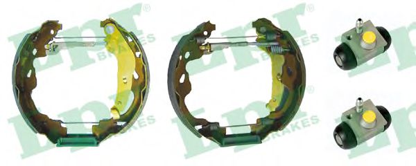 Тормозные колодки барабанные LPR OEK629