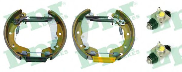 Тормозные колодки барабанные LPR OEK683