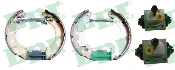 Тормозные колодки барабанные LPR OEK689