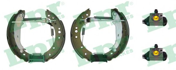Тормозные колодки барабанные LPR OEK697