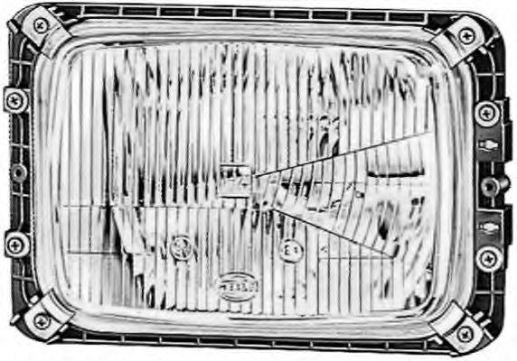Основная фара BEHR/HELLA 1AE 003 440-671