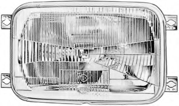 Основная фара BEHR/HELLA 1AG 004 679-041