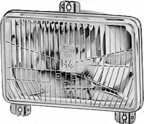 Фара BEHR/HELLA 1AB 006 277-127