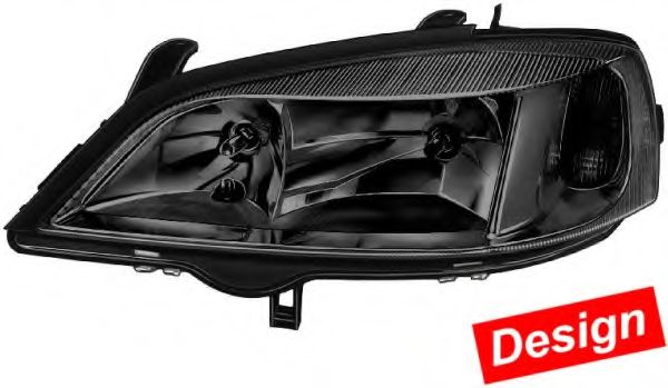 Основная фара BEHR/HELLA 1EG 007 640-351