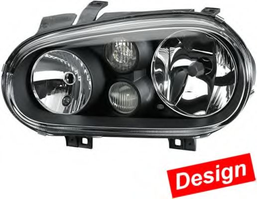 Основная фара BEHR/HELLA 1EL 007 700-151