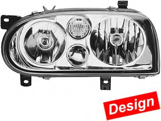 Основная фара BEHR/HELLA 1DJ 008 187-011