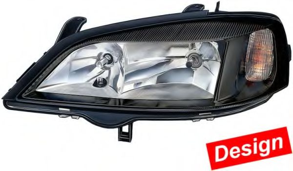 Основная фара BEHR/HELLA 1EG 007 640-391