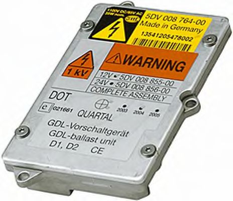 Предвключенный прибор, газоразрядная лампа BEHR/HELLA 5DV 008 290-004