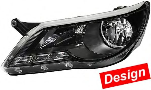 Основная фара BEHR/HELLA 1ED 247 038-831