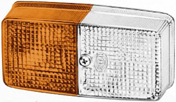Рассеиватель, фонарь указателя поворота BEHR/HELLA 9EL 120 224-001