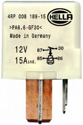 Реле, топливный насос BEHR/HELLA 4RP 008 189-151