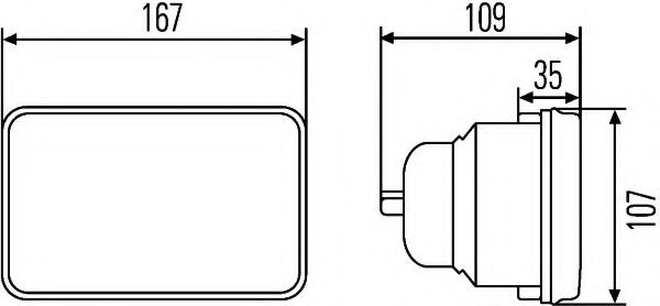Основная фара BEHR/HELLA 1AB 003 177-862 Основная фара BEHR/HELLA 1AB 003 177-862