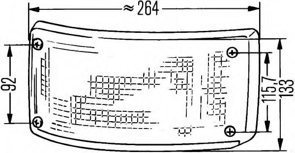 Задний фонарь BEHR/HELLA 2SB 005 603-137 Задний фонарь BEHR/HELLA 2SB 005 603-137