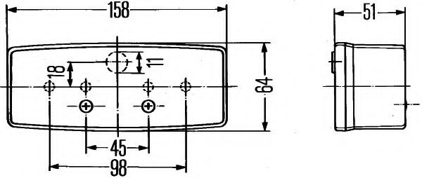 Указатель поворотов BEHR/HELLA 2BE 003 184-051 Указатель поворотов BEHR/HELLA 2BE 003 184-051