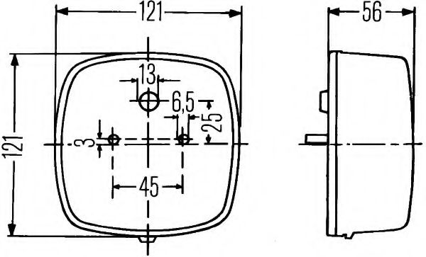 Задний фонарь BEHR/HELLA 2SE 002 578-707 Задний фонарь BEHR/HELLA 2SE 002 578-707
