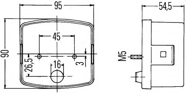 Указатель поворотов BEHR/HELLA 2BE 002 776-257 Указатель поворотов BEHR/HELLA 2BE 002 776-257