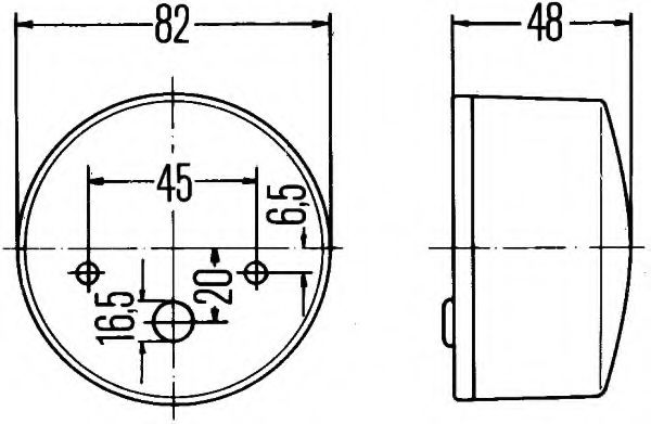 Указатель поворотов BEHR/HELLA 2BE 003 185-031 Указатель поворотов BEHR/HELLA 2BE 003 185-031