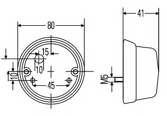 Указатель поворотов BEHR/HELLA 2BA 001 259-611 Указатель поворотов BEHR/HELLA 2BA 001 259-611