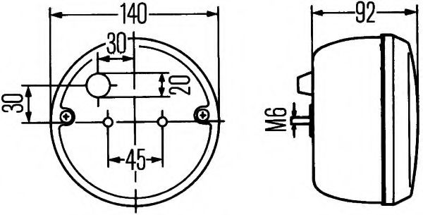 Задний фонарь BEHR/HELLA 2SB 001 423-097 Задний фонарь BEHR/HELLA 2SB 001 423-097