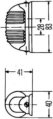 Указатель поворотов BEHR/HELLA 2BA 001 227-201 Указатель поворотов BEHR/HELLA 2BA 001 227-201