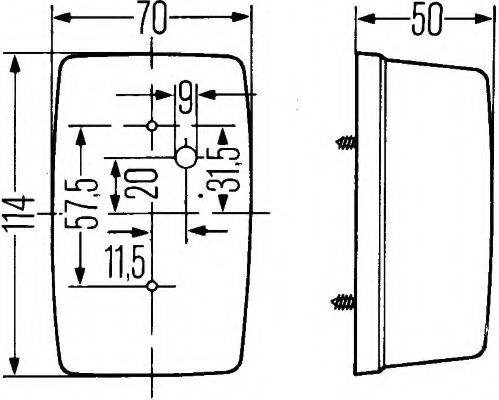 Указатель поворотов BEHR/HELLA 2BA 002 324-001 Указатель поворотов BEHR/HELLA 2BA 002 324-001