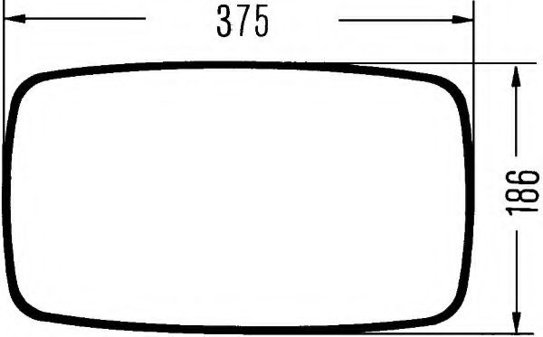 Наружное зеркало BEHR/HELLA 8SB 501 156-031 Наружное зеркало BEHR/HELLA 8SB 501 156-031