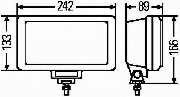 Противотуманная фара; Противотуманная фара BEHR/HELLA 1NE 006 300-051 Противотуманная фара; Противотуманная фара BEHR/HELLA 1NE 006 300-051