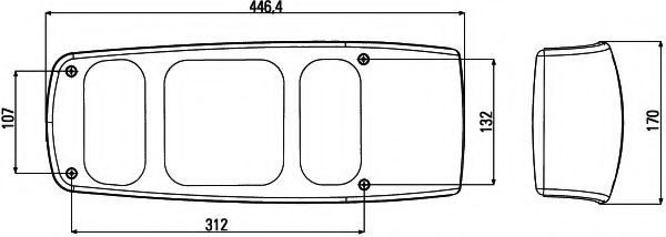 Задний фонарь BEHR/HELLA 2VA 007 502-117 Задний фонарь BEHR/HELLA 2VA 007 502-117