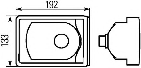 Задний фонарь BEHR/HELLA 2SB 008 805-027 Задний фонарь BEHR/HELLA 2SB 008 805-027
