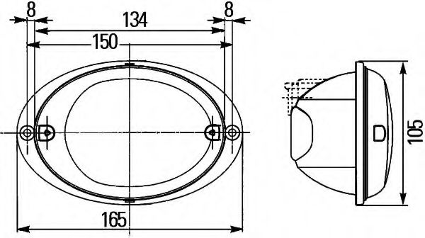 Указатель поворотов BEHR/HELLA 2BA 343 130-537 Указатель поворотов BEHR/HELLA 2BA 343 130-537