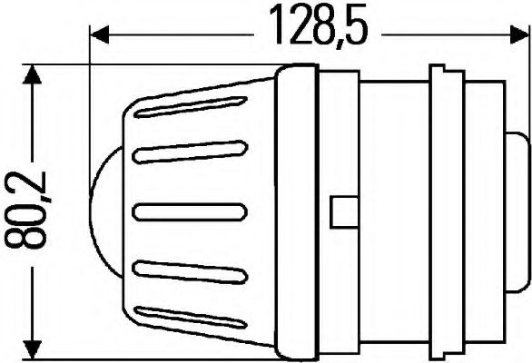 Основная фара BEHR/HELLA 1BL 009 071-007 Основная фара BEHR/HELLA 1BL 009 071-007