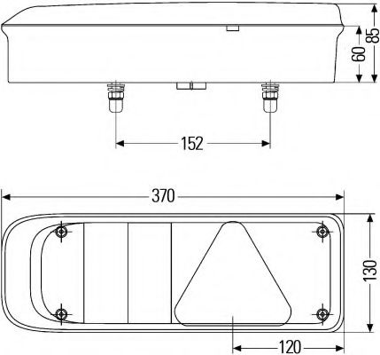 Задний фонарь BEHR/HELLA 2VP 340 934-101 Задний фонарь BEHR/HELLA 2VP 340 934-101