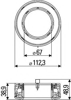 Задний фонарь BEHR/HELLA 2SB 009 362-301 Задний фонарь BEHR/HELLA 2SB 009 362-301