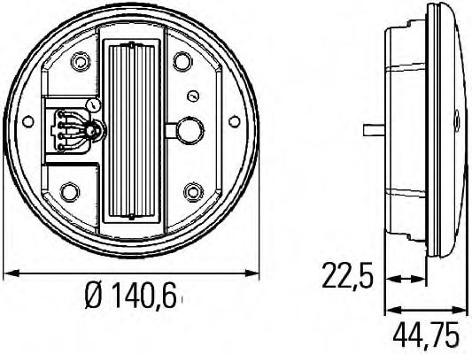 Задний фонарь BEHR/HELLA 2SD 344 100-001 Задний фонарь BEHR/HELLA 2SD 344 100-001