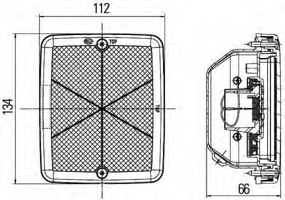 Указатель поворотов BEHR/HELLA 2BA 013 236-181 Указатель поворотов BEHR/HELLA 2BA 013 236-181