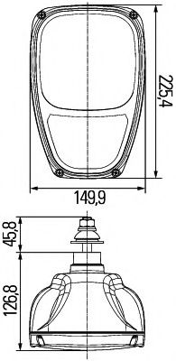 Основная фара BEHR/HELLA 1EE 996 174-337 Основная фара BEHR/HELLA 1EE 996 174-337