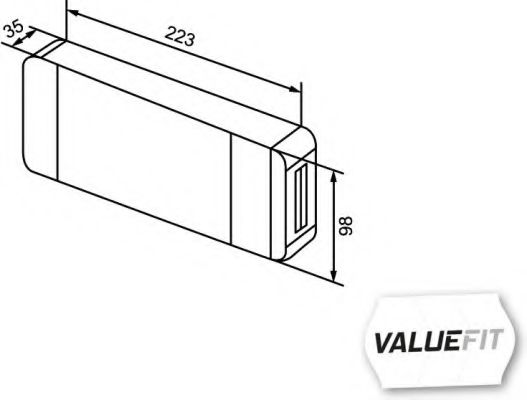Задний фонарь BEHR/HELLA 2VA 357 020-011 Задний фонарь BEHR/HELLA 2VA 357 020-011