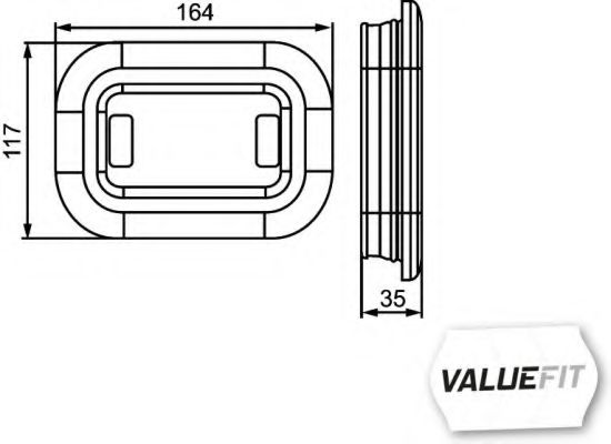 Указатель поворотов BEHR/HELLA 2BA 357 025-011 Указатель поворотов BEHR/HELLA 2BA 357 025-011