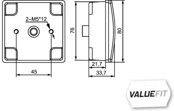 Задний фонарь BEHR/HELLA 2NR 357 029-161 Задний фонарь BEHR/HELLA 2NR 357 029-161