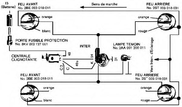 Указатель поворотов BEHR/HELLA 2BE 003 018-011 Указатель поворотов BEHR/HELLA 2BE 003 018-011