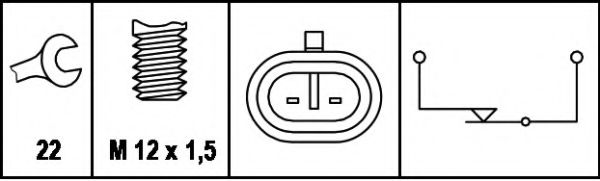 датчик заднего хода BEHR/HELLA 6LF 007 356-001 датчик заднего хода BEHR/HELLA 6LF 007 356-001