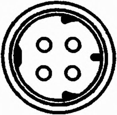 Расходомер воздуха BEHR/HELLA 8ET 009 142-061 Расходомер воздуха BEHR/HELLA 8ET 009 142-061