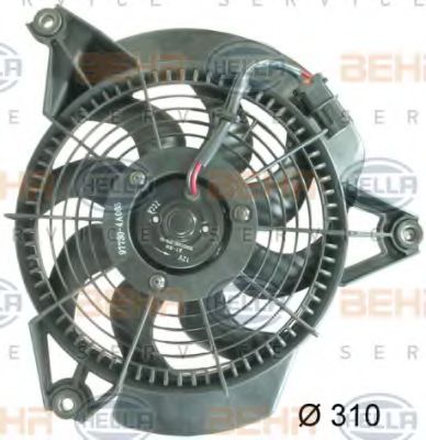 Вентилятор радиатора кондиционера hyundaikia 977304A065